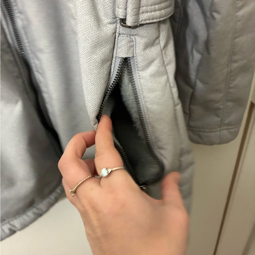ZeroXposur Women’s Plush-Lined Soft Shell Jacket in smoke gray Size M